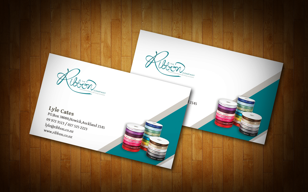 Business Card Design by SyncFuse™ Solutions for The Ribbon Company | Design #2963641
