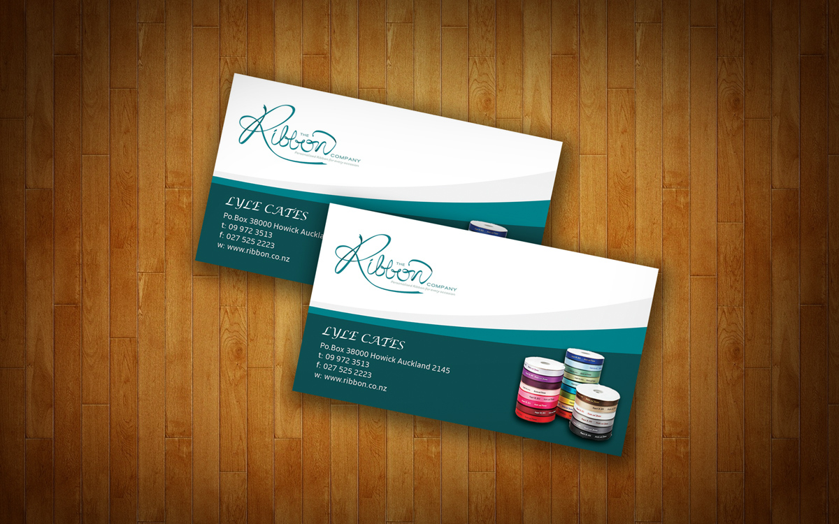 Business Card Design by SyncFuse™ Solutions for The Ribbon Company | Design #2972539