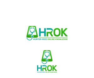 Could be initials HROK, or spelled out--Hunter-Rice Online Knowledge | Logo Design by Mario