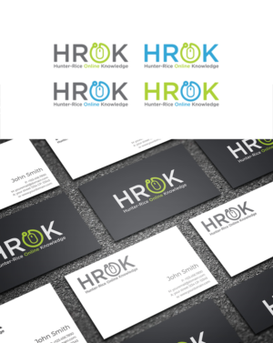 Could be initials HROK, or spelled out--Hunter-Rice Online Knowledge | Logo Design by lionx