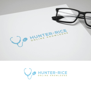 Could be initials HROK, or spelled out--Hunter-Rice Online Knowledge | Logo Design by ecorokerz
