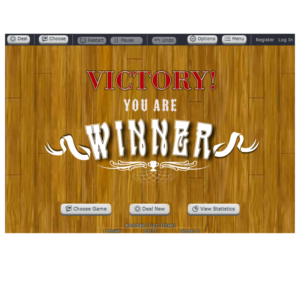 Victory images needed for a popular solitaire game | Illustration Design by elveneclipse