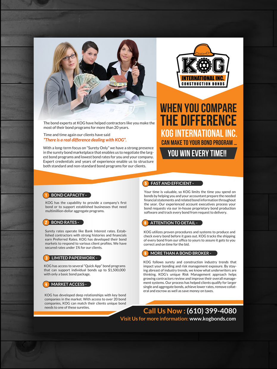 Flyer Design by innovative earth for this project | Design #19917129