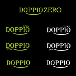 Doppio Zero ( Double Zero ) | Logo Design by Bearry
