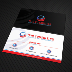 Business cards for 1R1R Consulting (Leadership & Performance Coaching and HR Consulting) | Business Card Design by Sandaruwan