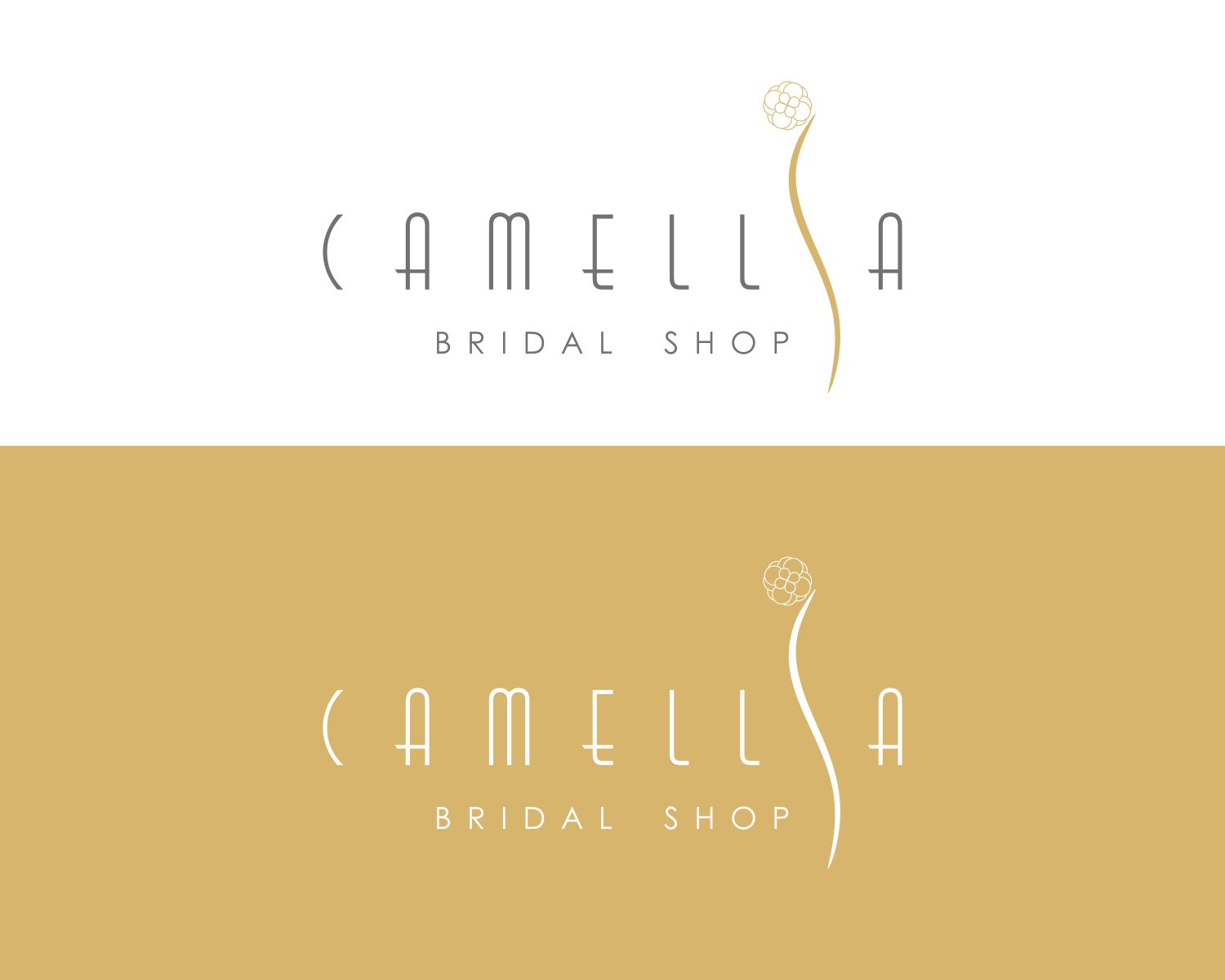 Logo-Design von J Mahesh für Camellia Bridal Shop | Design #19928908