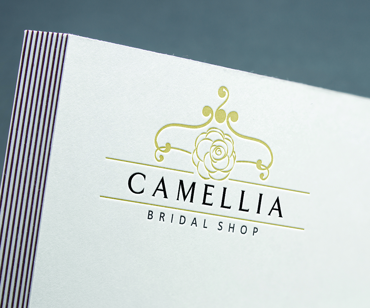 Logo Design by cheandriehuman23 for Camellia Bridal Shop | Design #19918916