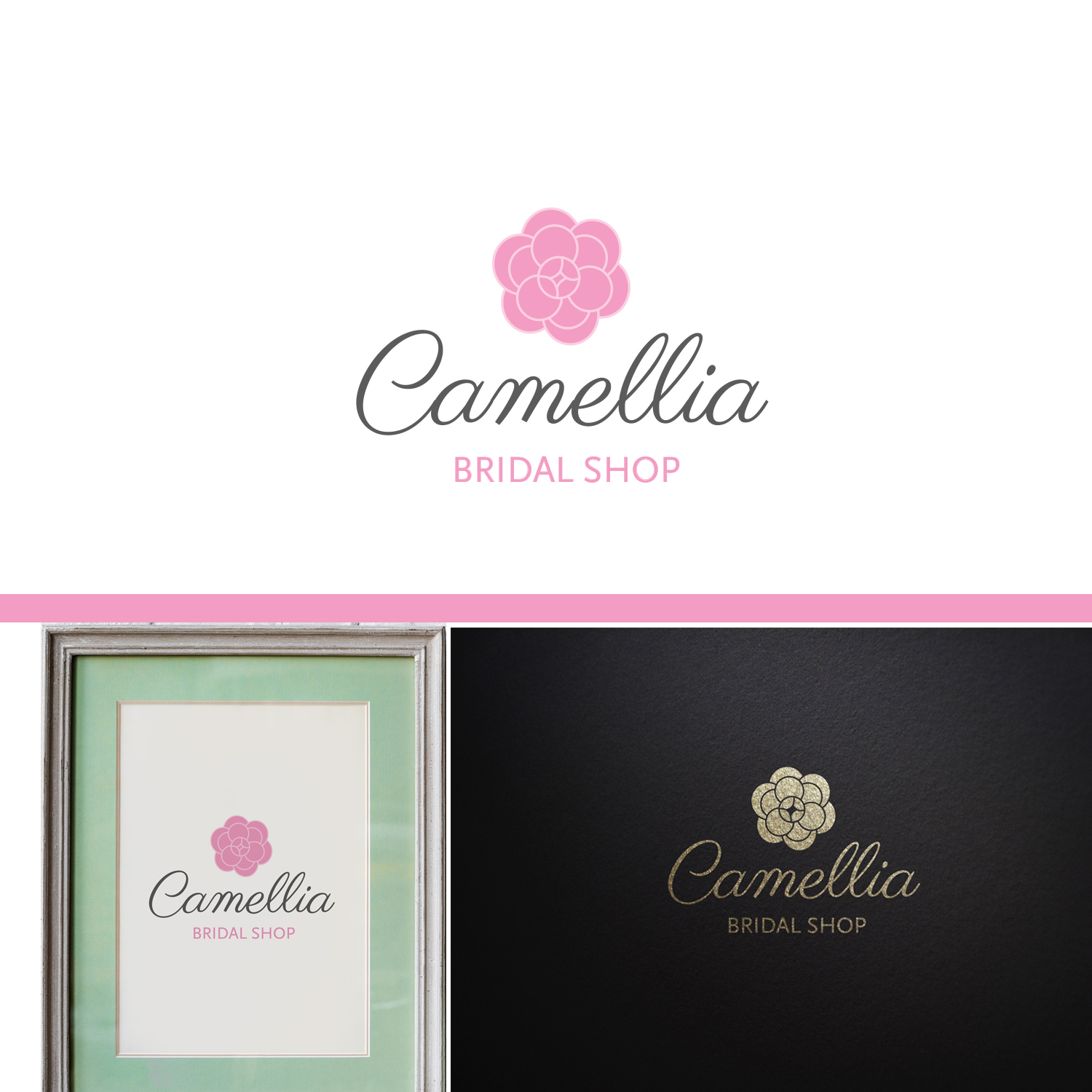 Logo Design by Nalanr cvn for Camellia Bridal Shop | Design #19938986