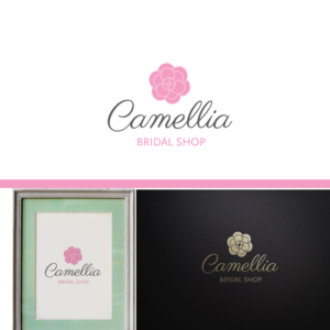 Logo Design by Nalanr cvn for Camellia Bridal Shop | Design: #19938986