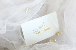 Logo Design by GLDesigns for Camellia Bridal Shop | Design: #19920418