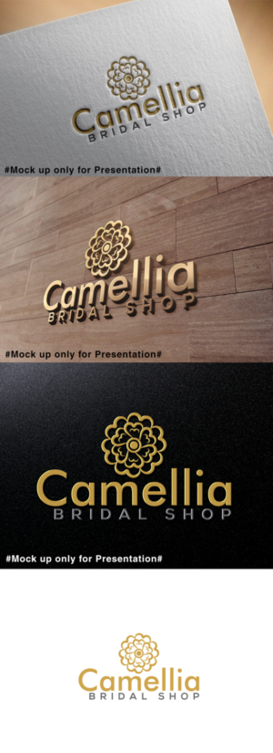 Logo Design by designmind78 for Camellia Bridal Shop | Design: #19952961