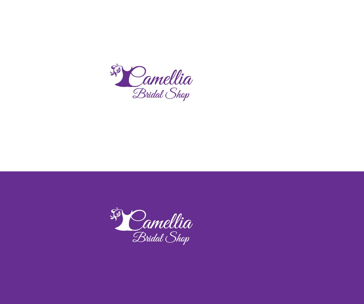 Logo Design by Rosaleen for Camellia Bridal Shop | Design #19948245