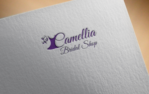 Logo Design by Rosaleen for Camellia Bridal Shop | Design: #19948246