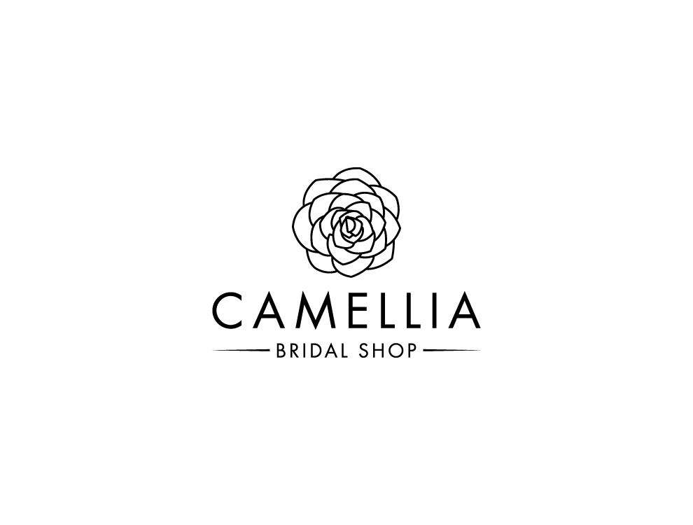 Logo Design by jhezamyne for Camellia Bridal Shop | Design #19929551