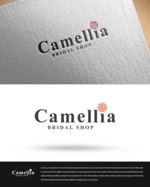 Logo Design by zingodesigns258 for Camellia Bridal Shop | Design: #19930121