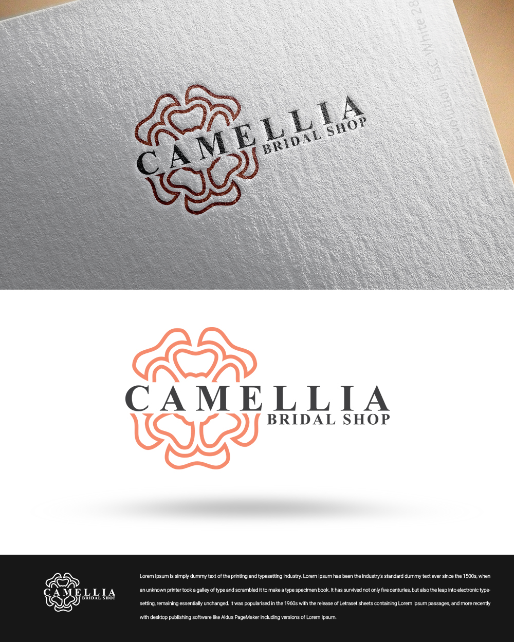 Logo-Design von zingodesigns258 für Camellia Bridal Shop | Design #19930122