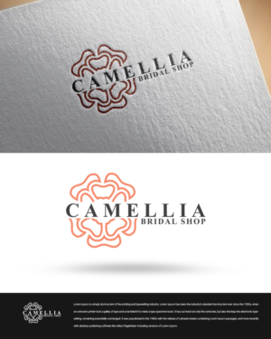 Logo Design by zingodesigns258 for Camellia Bridal Shop | Design: #19930122