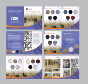 Marble & Granite Company is looking for new company profile | Diseño de Brochure por Achiver