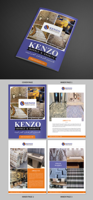 Marble & Granite Company is looking for new company profile | Diseño de Brochure por SAI DESIGNS