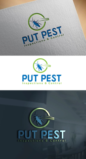TWIN BAYS PEST SERVICES Inspection + Control | Diseño de Logo por aishwarya....