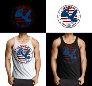 InkWard - the t-shirt guys | Logo Design by AFD