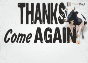 Cow.ThankYou | Diseño Gráfico por Maestroto
