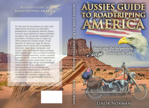 Book cover design for Aussies guide to roadtripping America | Book Cover Design by Wally_F