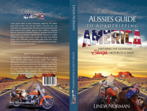 Book cover design for Aussies guide to roadtripping America | Book Cover Design by Sarina.dsg