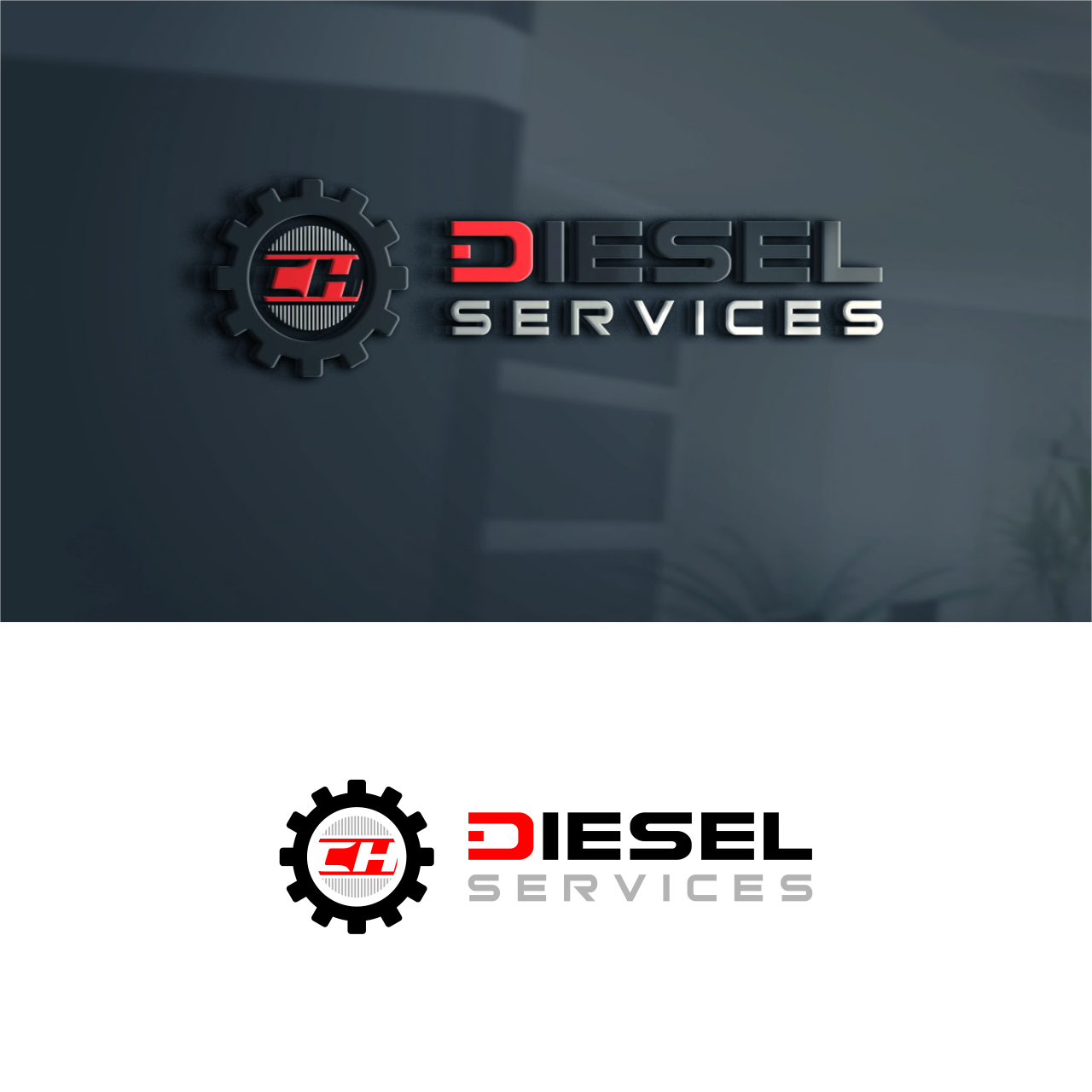 Logo-Design von alermas 2 für CH Diesel Services | Design #19915895