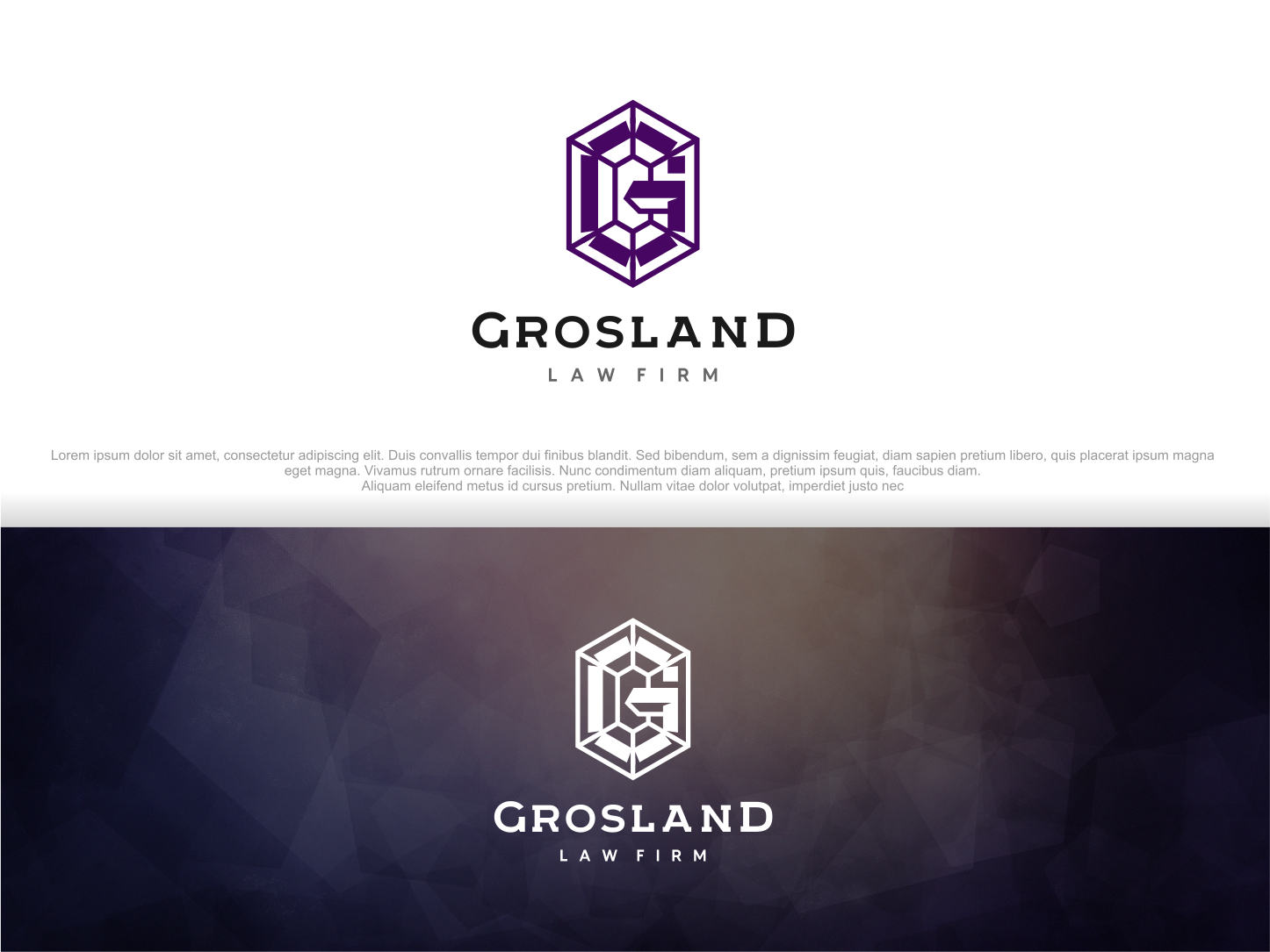 Logo Design by artswolf for Grosland Law Firm | Design #19985958