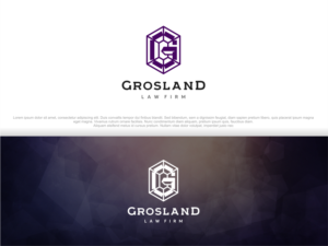 Logo Design by artswolf for Grosland Law Firm | Design: #19985958
