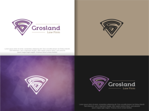 Logo Design by artswolf for Grosland Law Firm | Design: #19985959