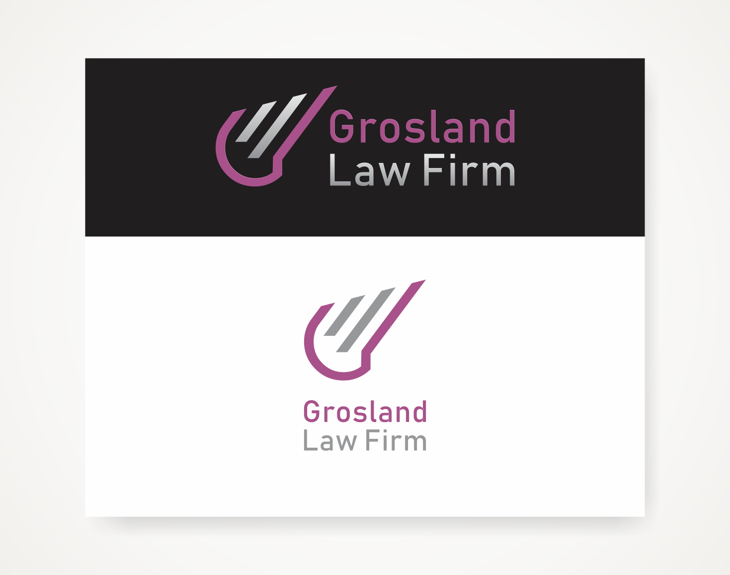 Logo Design by Savana for Grosland Law Firm | Design #19933949