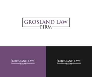Grosland Law Firm | Logo Design by R Graphic