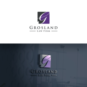 Logo Design by yhutomo for Grosland Law Firm | Design: #19937079