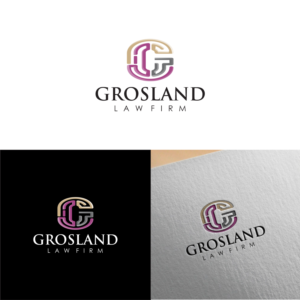 Logo Design by janmann@norjann for Grosland Law Firm | Design: #20053873