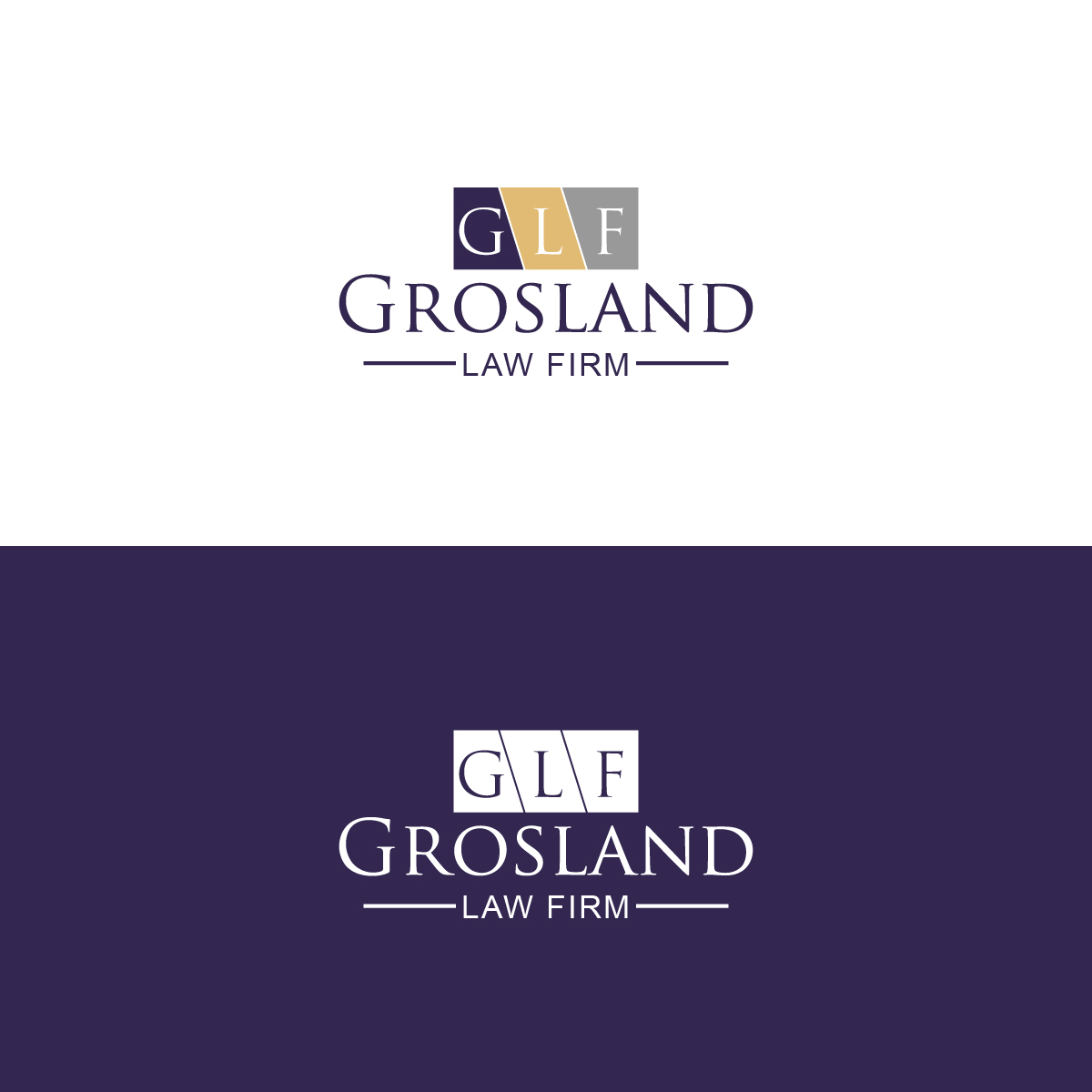Logo Design by Elii's Designs for Grosland Law Firm | Design #19927123