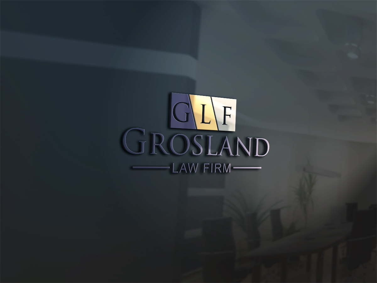 Logo Design by Elii's Designs for Grosland Law Firm | Design #19927124