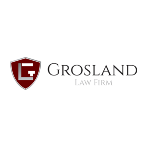 Logo Design by **INCREDIBLEDESIGNERS** for Grosland Law Firm | Design: #19929403