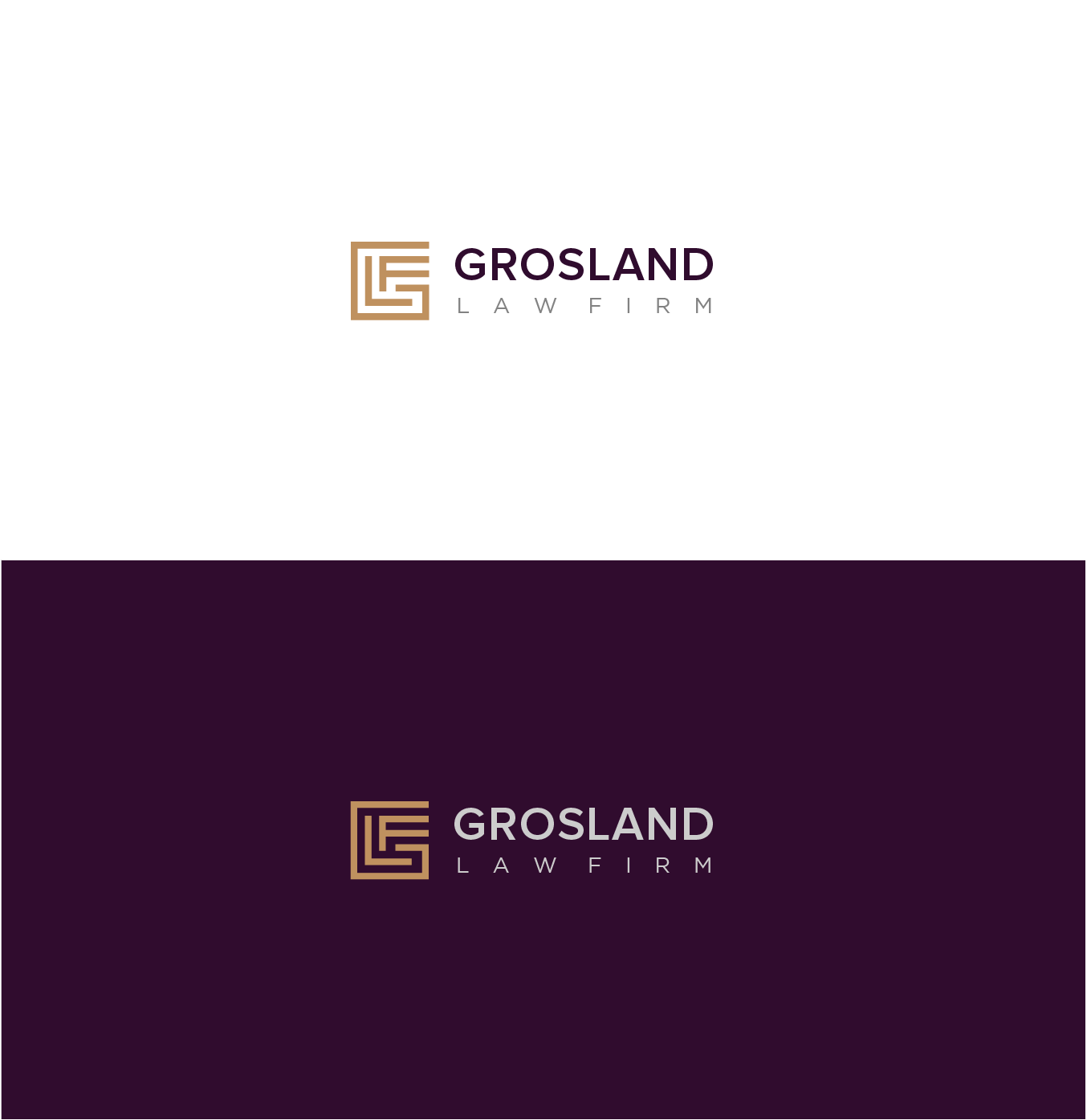Logo Design by Meraki* for Grosland Law Firm | Design #20096061