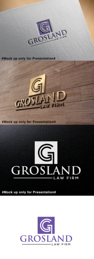 Logo Design by designmind78 for Grosland Law Firm | Design: #19952992