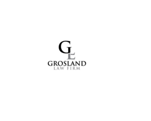 Logo Design by Himel khan 2 for Grosland Law Firm | Design: #19985390