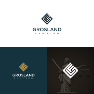 Logo Design by Mkey Designer for Grosland Law Firm | Design: #19940960