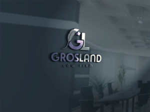 Logo Design by alpha 5 for Grosland Law Firm | Design: #19985121