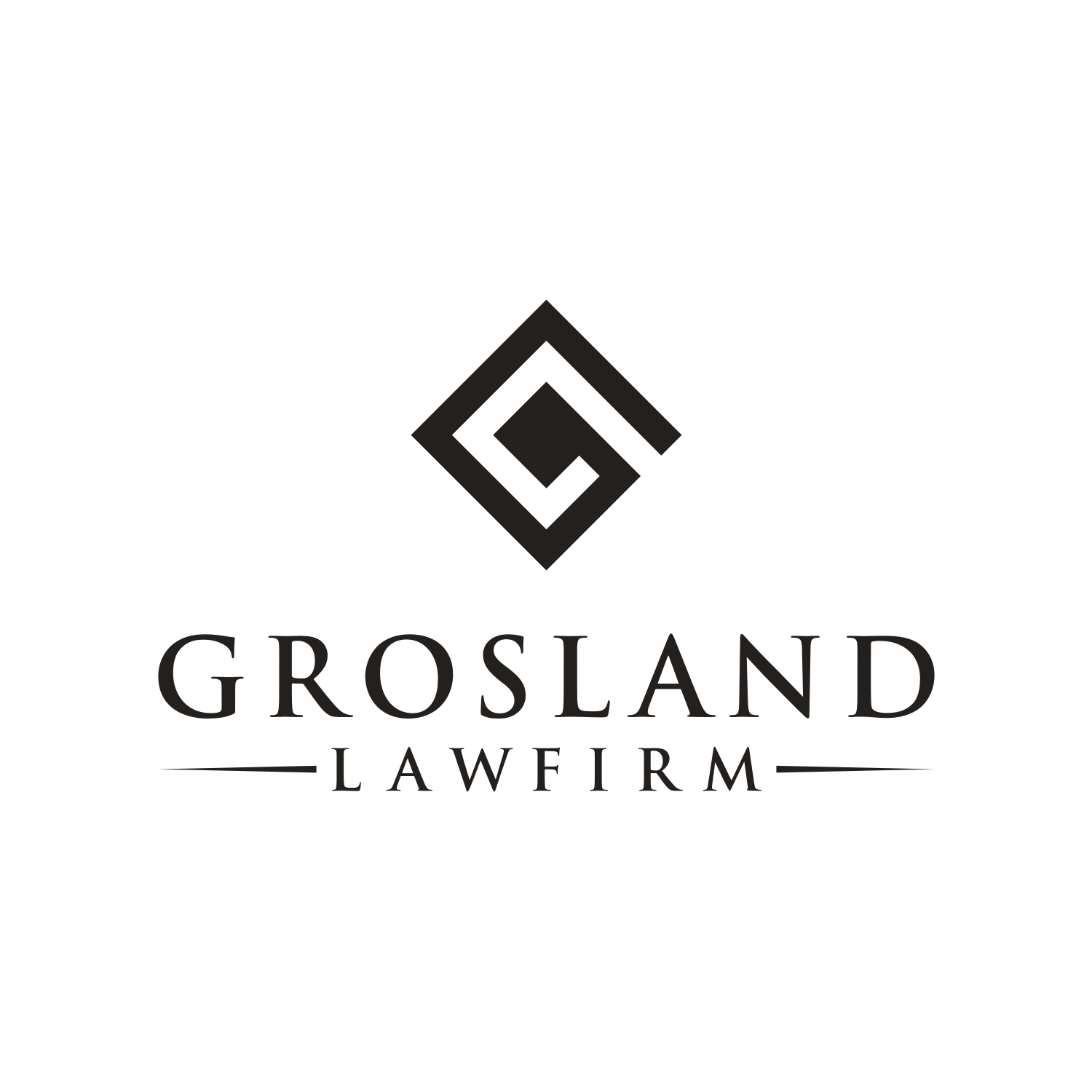 Diseño de Logo por Zzamiq para Grosland Law Firm | Diseño #19937141