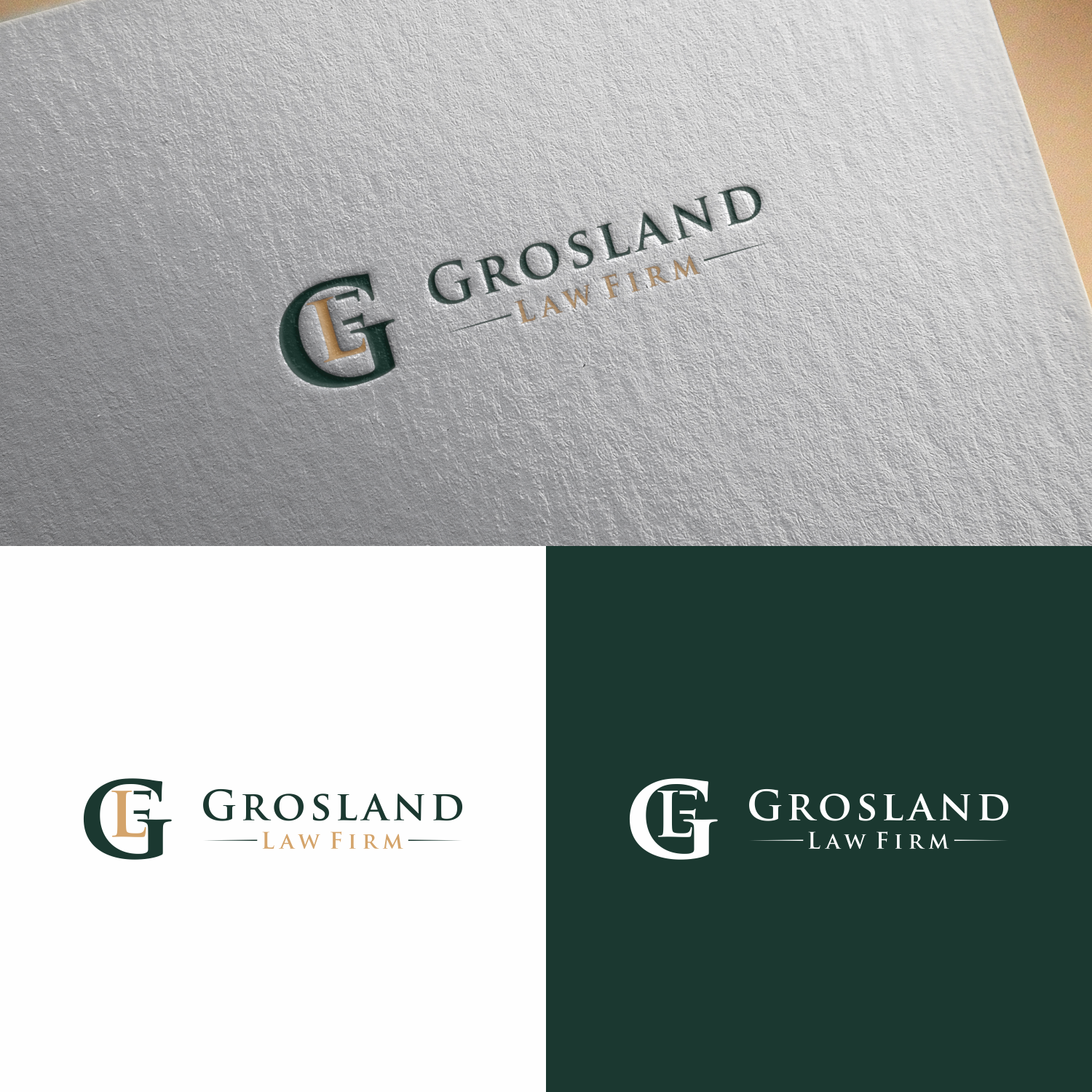 Diseño de Logo por suthita 2 para Grosland Law Firm | Diseño #19938969