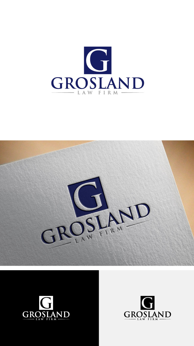 Diseño de Logo por jack07 para Grosland Law Firm | Diseño #19934696