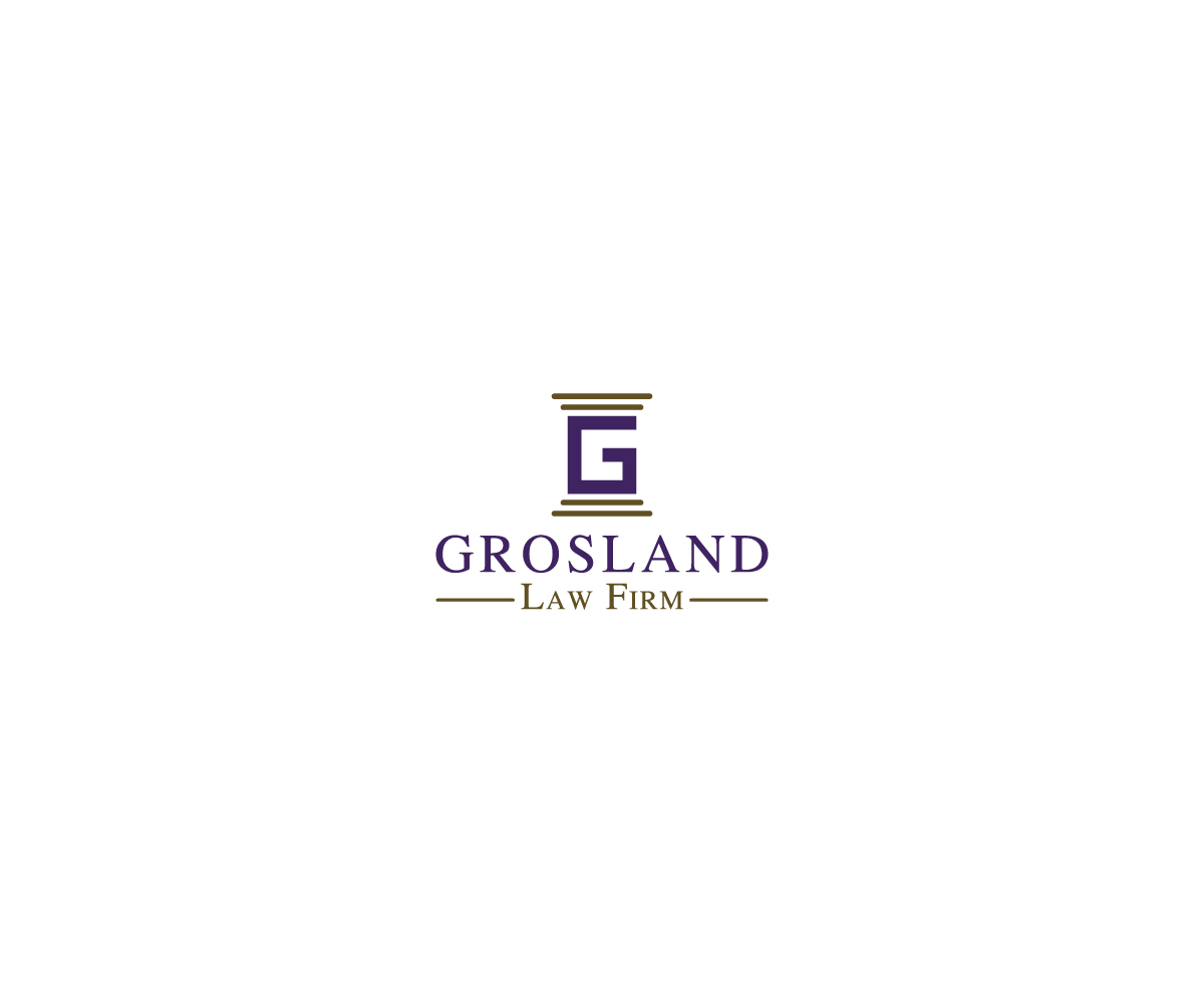 Logo Design by tasvilastudio for Grosland Law Firm | Design #19937373