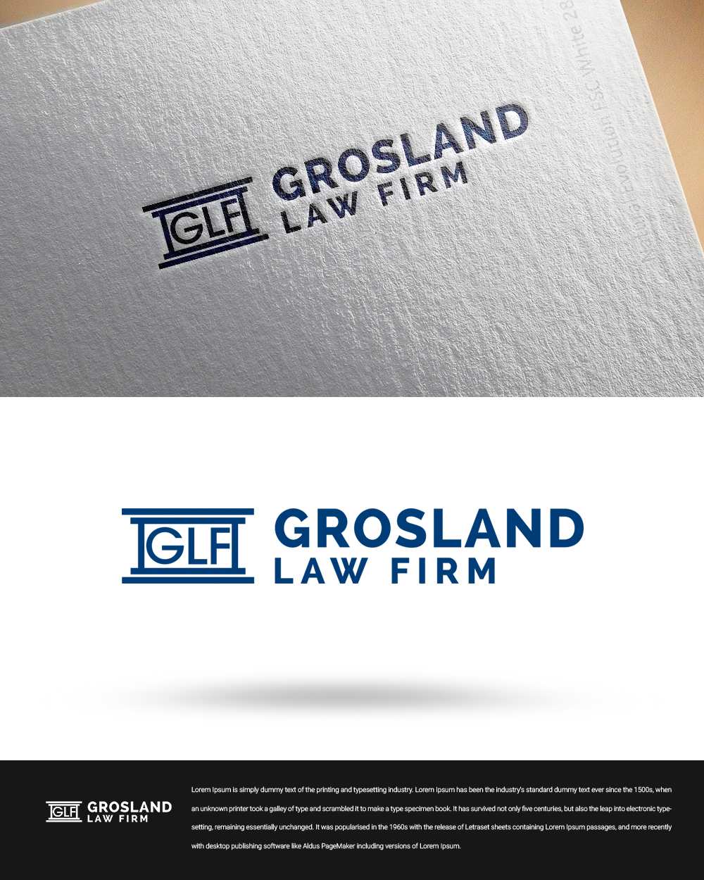 Design de Logo par zingodesigns258 pour Grosland Law Firm | Design #19944909