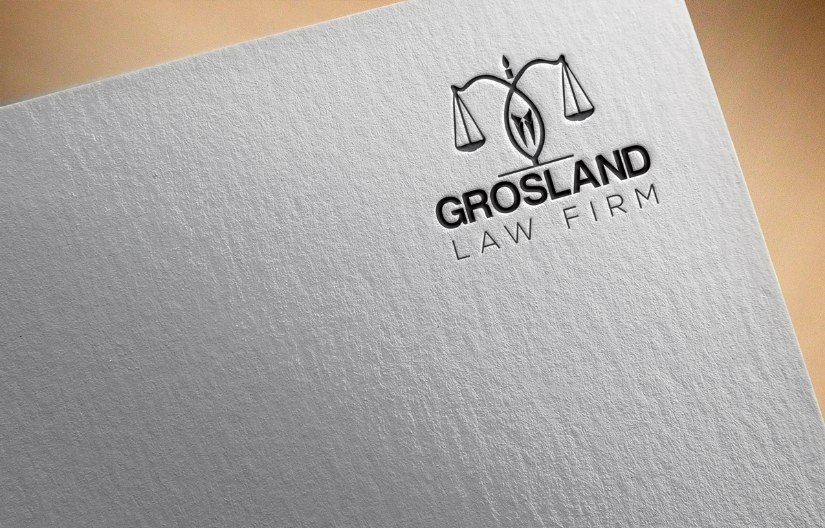 Diseño de Logo por feroj 2 para Grosland Law Firm | Diseño #19942123
